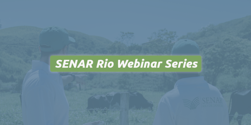Potencial da produção e planejamento da propriedade leiteira é tema de webinar do SENAR Rio