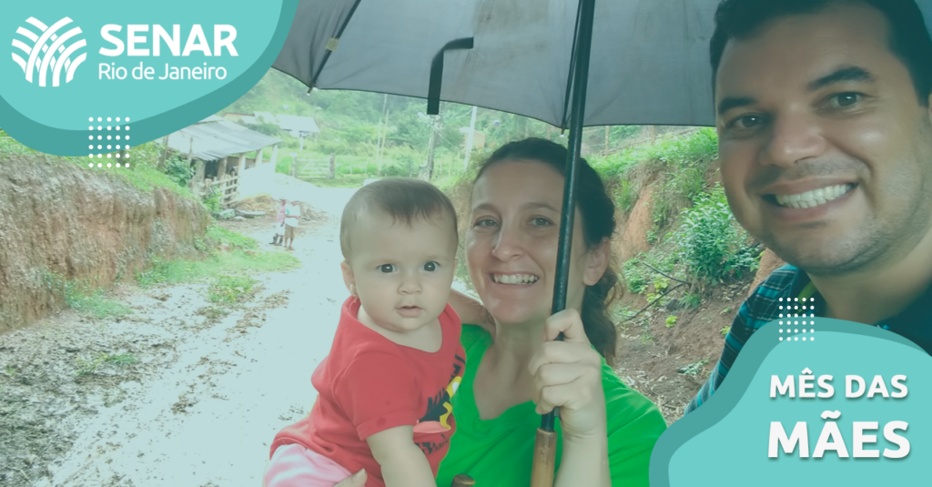 Mês das mães no SENAR Rio | Elisandra Porto, engenheira agrônoma, instrutora do SENAR Rio e tutora dos cursos Técnicos em Agronegócio e Fruticultura