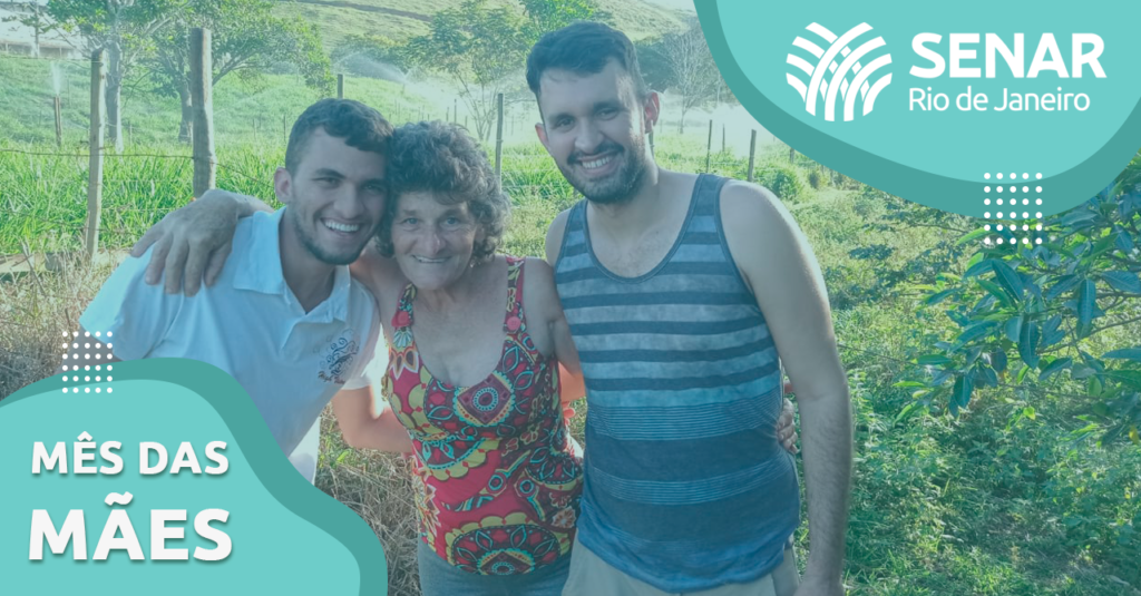 Mês das mães no SENAR Rio | Emília Sobreira, produtora rural (Fazenda Lagoa – Laje do Muriaé)