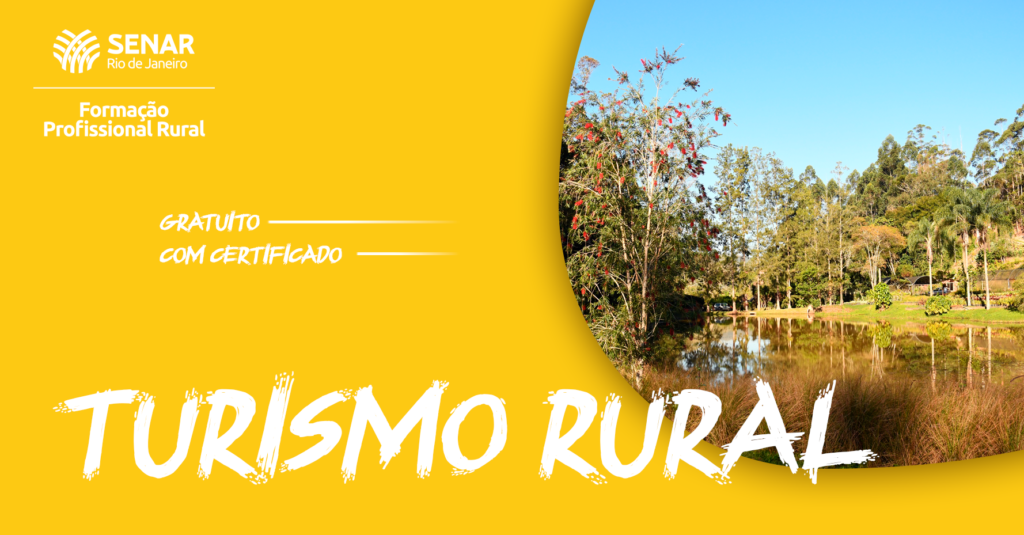 SENAR Rio lança novo treinamento de Formação Profissional Rural voltado para o Turismo Rural