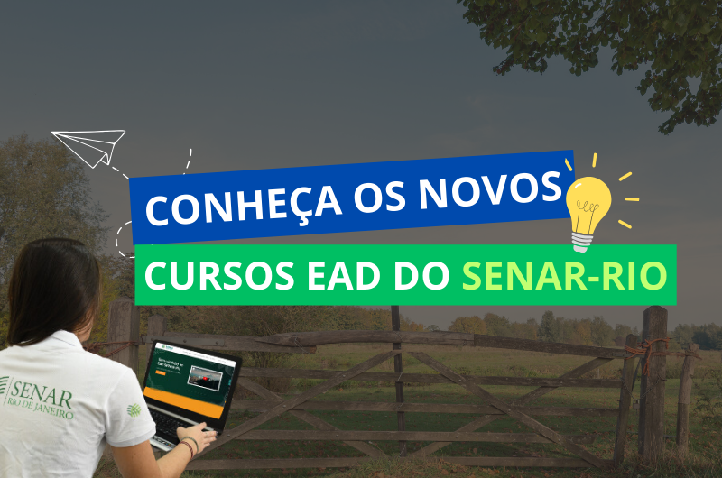 EaD do SENAR Rio abre matrículas para dois novos cursos: “Produzindo Leite de Búfalas” e “Planejamento de Haras”
